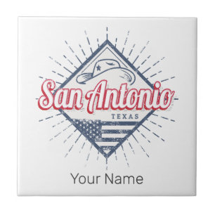 San Antonio City Texas Verenigde Staten  Verenigde Tegeltje