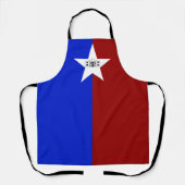 San Antonio City vlag Apron Schort (Voorkant)