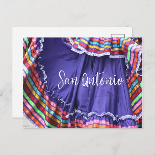 San Antonio Colors Briefkaart (Voorkant / Achterkant)