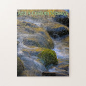 San Antonio Creek Mossy Rock Legpuzzel (Verticaal)