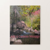 San Antonio Creek-waterval Legpuzzel (Verticaal)