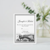 San Antonio Destination Wedding RSVP Briefkaart (Staand voorkant)