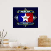 San Antonio Diamond Poster (Keuken)