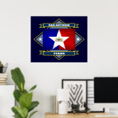 San Antonio Diamond Poster (Thuiskantoor)