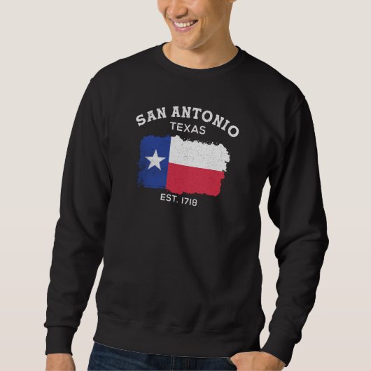 San Antonio est 1718 Ontwerp voor trotse San Anton Trui (Voorkant)