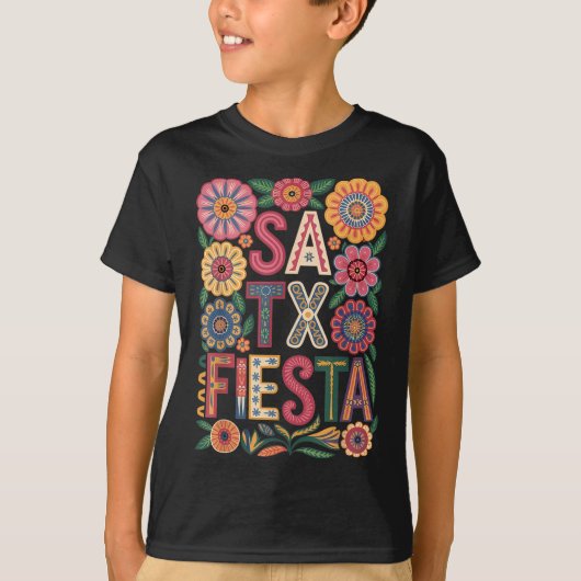 San Antonio Fiesta T-shirt (Voorkant)