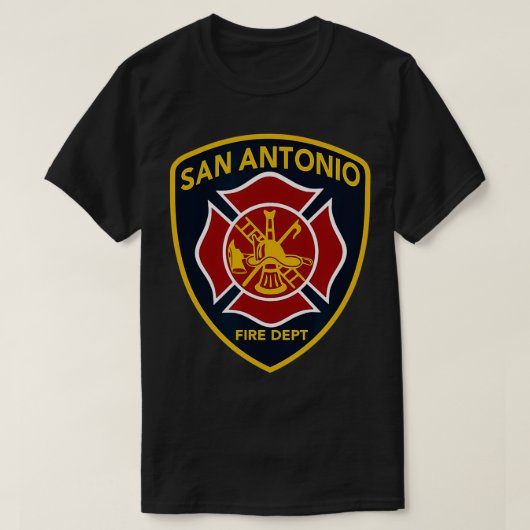 San Antonio Fire Department T-shirt (Design voorkant)