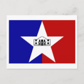 San Antonio Flag Briefkaart (Voorkant)