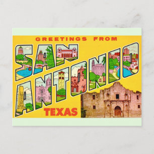 San Antonio Groet Ansichtkaart  Briefkaart