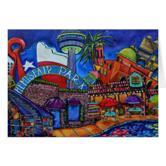 San Antonio kaart in het centrum