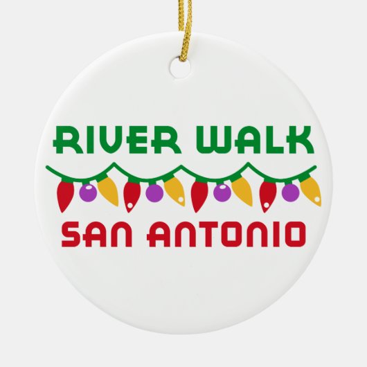 San Antonio Keramisch Ornament (Voorkant)