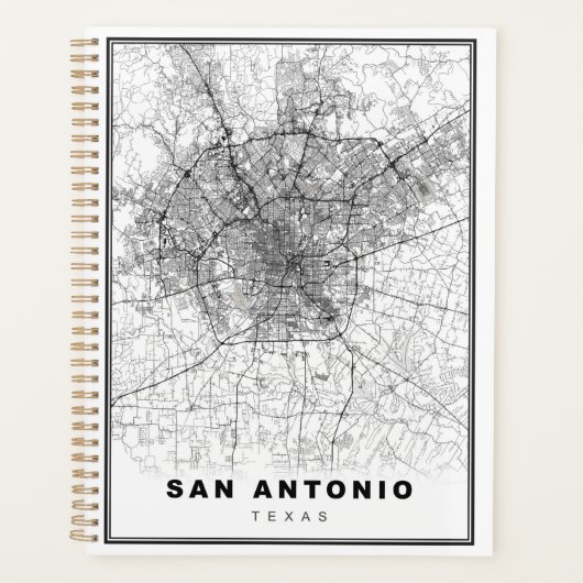 San Antonio Map Planner (Voorkant)