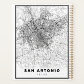 San Antonio Map Planner (Achterkant)