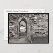 San Antonio Missies - Oude deur Briefkaart (Voorkant / Achterkant)