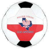 San Antonio Poland Texan Voetbal (Voorkant)