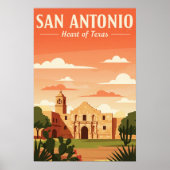 San Antonio Poster (Voorkant)
