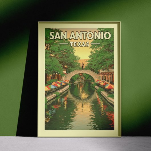  San Antonio Poster