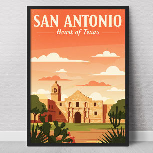  San Antonio Poster