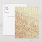 San Antonio quadrangle toont San Andreas Rift Briefkaart (Voorkant / Achterkant)