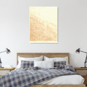 San Antonio quadrangle toont San Andreas Rift Canvas Afdruk (Insitu (Slaapkamer))
