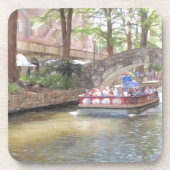 San Antonio River Walk Bier Onderzetter (Voorkant)