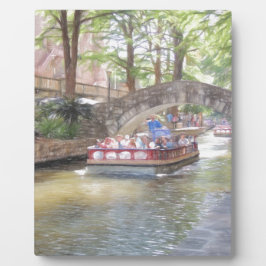 San Antonio River Walk Fotoplaat