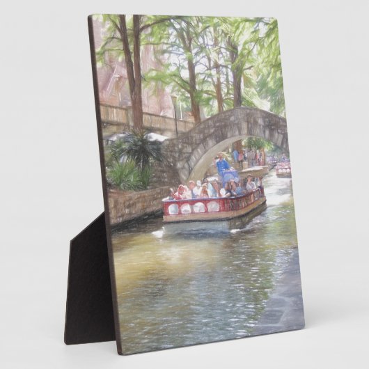 San Antonio River Walk Fotoplaat (Zijkant)