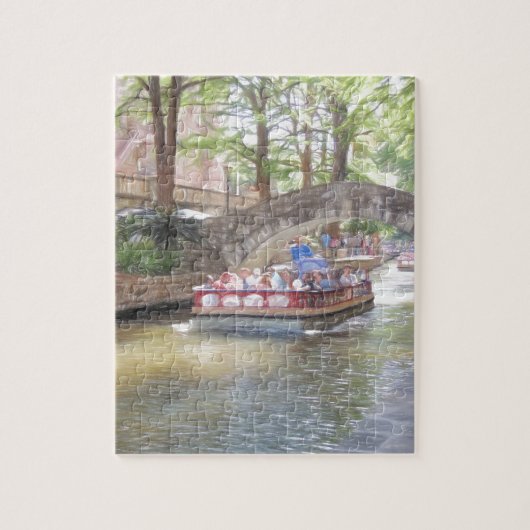San Antonio River Walk Legpuzzel (Verticaal)