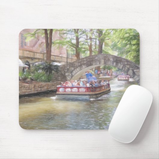 San Antonio River Walk Muismat (Met muis)