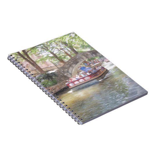 San Antonio River Walk Notitieboek (Rechterzijde)