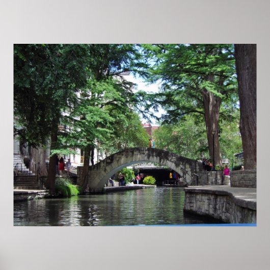 San Antonio River Walk Poster (Voorkant)