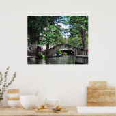 San Antonio River Walk Poster (Keuken)