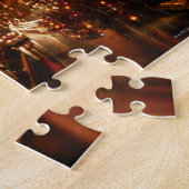 San Antonio Riverwalk bij nacht Legpuzzel (Zijkant)