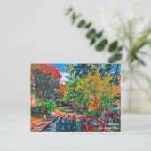San Antonio Riverwalk Briefkaart (Staand voorkant)