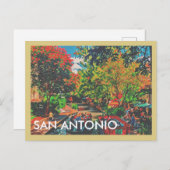 San Antonio Riverwalk Briefkaart (Voorkant / Achterkant)