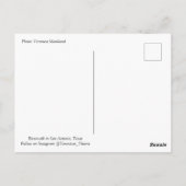 San Antonio Riverwalk Briefkaart (Achterkant)