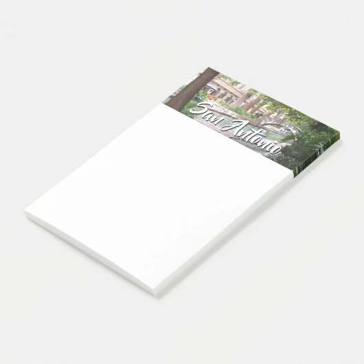 San Antonio Riverwalk foto met naam Post-it® Notes (Schuin)