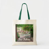 San Antonio Riverwalk foto Tote Bag (Voorkant)