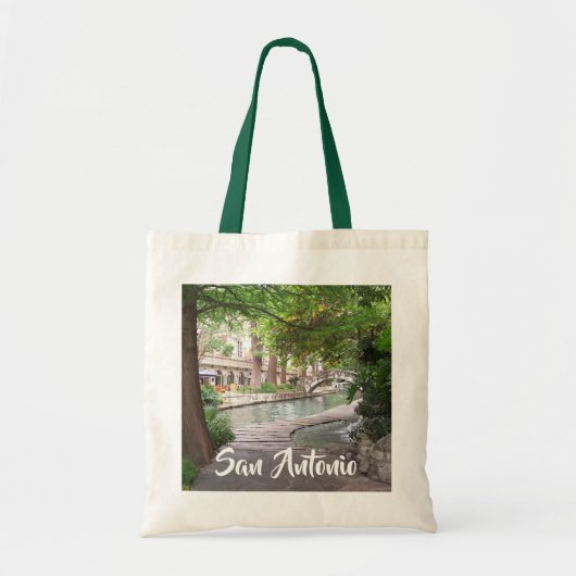San Antonio Riverwalk foto Tote Bag (Voorkant)
