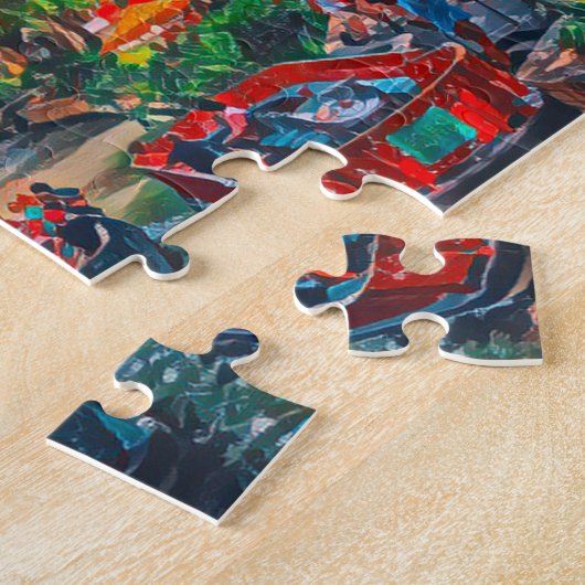 San Antonio Riverwalk Legpuzzel (Zijkant)