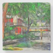 San Antonio Riverwalk Onderzetters (Voorkant)