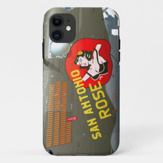 San Antonio Roos B-24 Nose Art ( bruinslag) Case-Mate iPhone Case