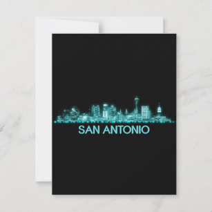 San Antonio Skyline Bedankkaart