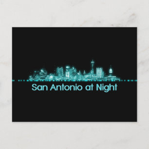 San Antonio Skyline Briefkaart
