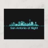 San Antonio Skyline Briefkaart (Voorkant)
