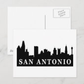 San Antonio Skyline Briefkaart (Voorkant / Achterkant)