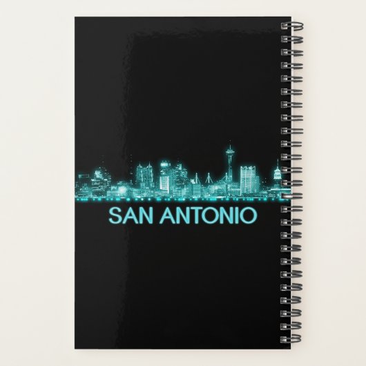 San Antonio Skyline Planner (Achterkant)