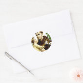 SAN ANTONIO / ST ANTHONY RONDE STICKER (Envelop)