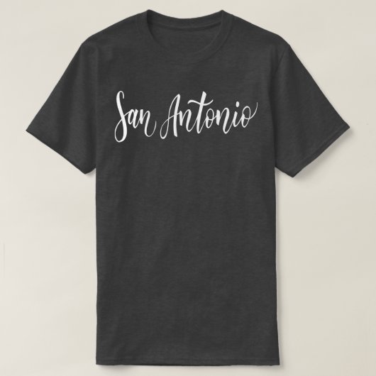 San Antonio Stad in Texas 2 T-shirt (Design voorkant)