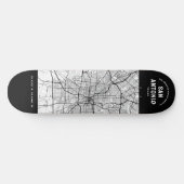 San Antonio Stadsplattegrond Skateboard (Horizontaal)
